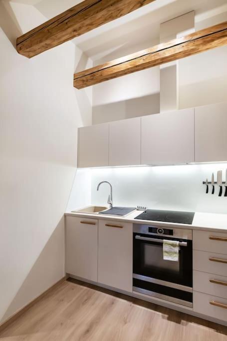 Luxury Apartment In Gedimino Av. Vilnius Bagian luar foto